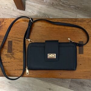 Elegant Black Crossbody Bag